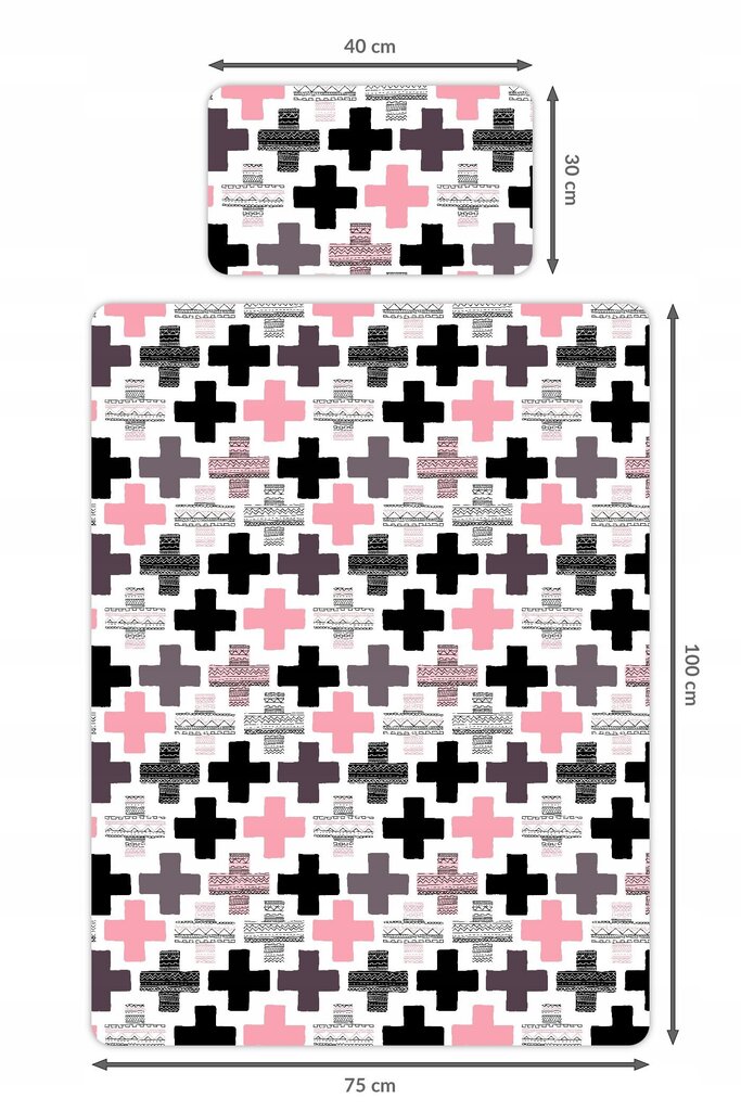 Puuvillane voodipesu, 75x100/30x40cm hind ja info | Beebide ja laste voodipesu | kaup24.ee