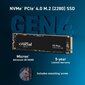 Crucial P3 Plus PCIe 4.0 NVMe M.2 for PC/PS5 2TB цена и информация | Sisemised kõvakettad (HDD, SSD, Hybrid) | kaup24.ee