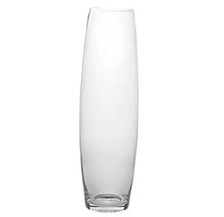 Стеклянная ваза, 50 см. цена и информация | Vaasid | kaup24.ee