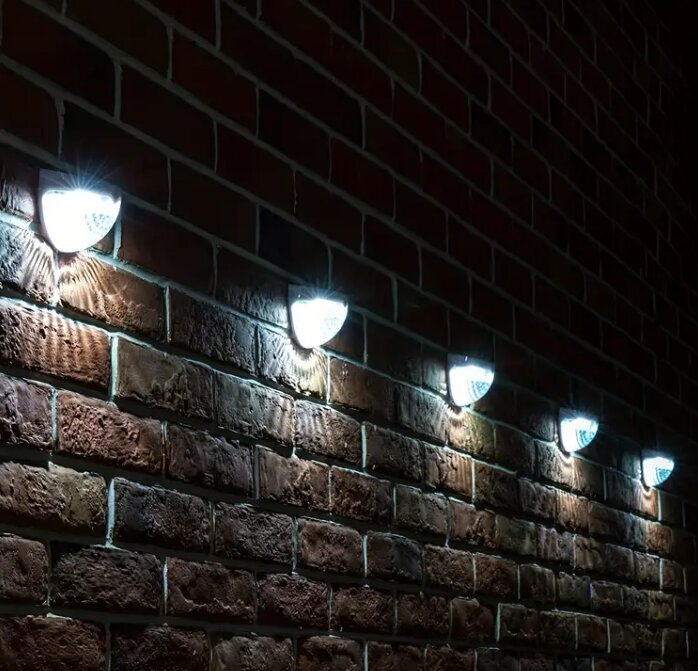 LED välisvalgustid päikesepatareidega, 6 tk hind ja info | Aia- ja õuevalgustid | kaup24.ee