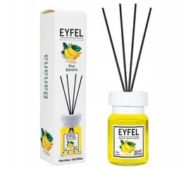 Kodulõhnastaja pulkadega EYFEL Banaan 120 ml hind ja info | Kodulõhnastajad | kaup24.ee