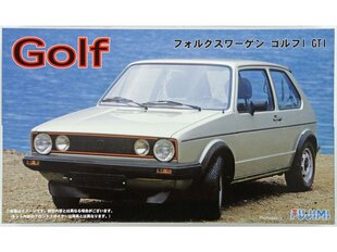 Сборная пластиковая модель. Fujimi - Volkswagen Golf I GTI, 1/24, 12681 цена и информация | Конструкторы и кубики | kaup24.ee