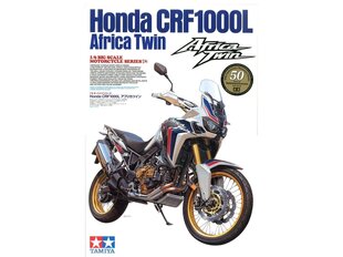 Сборная пластиковая модель. Tamiya - HONDA CRF 1000L Africa Twin Enduro, 1/6, 16042 цена и информация | Конструкторы и кубики | kaup24.ee