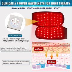 Пояс для инфракрасной светотерапии цена и информация | Согревающие приборы | kaup24.ee
