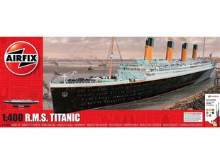 Airfix - R.M.S. Titanic mudeli komplekt, 1/400, A50146A hind ja info | Klotsid ja konstruktorid | kaup24.ee