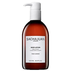 Kehakreem Sachajuan Fresh Lavender Body Lotion, 500ml цена и информация | Кремы, лосьоны для тела | kaup24.ee