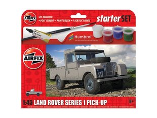 Airfix - Land Rover Series 1 Pick-Up подарочный набор, 1/43, A55012 цена и информация | Конструкторы и кубики | kaup24.ee