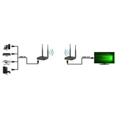 Techly HDMI Full HD 1080p*60Hz iki 50m 5.8GHz hind ja info | Signaalivõimendid (Range Extender) | kaup24.ee