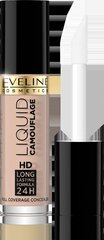 Peitepulk Eveline Liquid Camouflage 03 Vanilla, 5ml hind ja info | Jumestuskreemid, puudrid | kaup24.ee