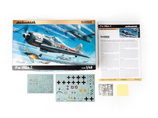 Eduard - Focke-Wulf Fw 190A-7 ProfiPACK Edition, 1/48, 82138 цена и информация | Конструкторы и кубики | kaup24.ee