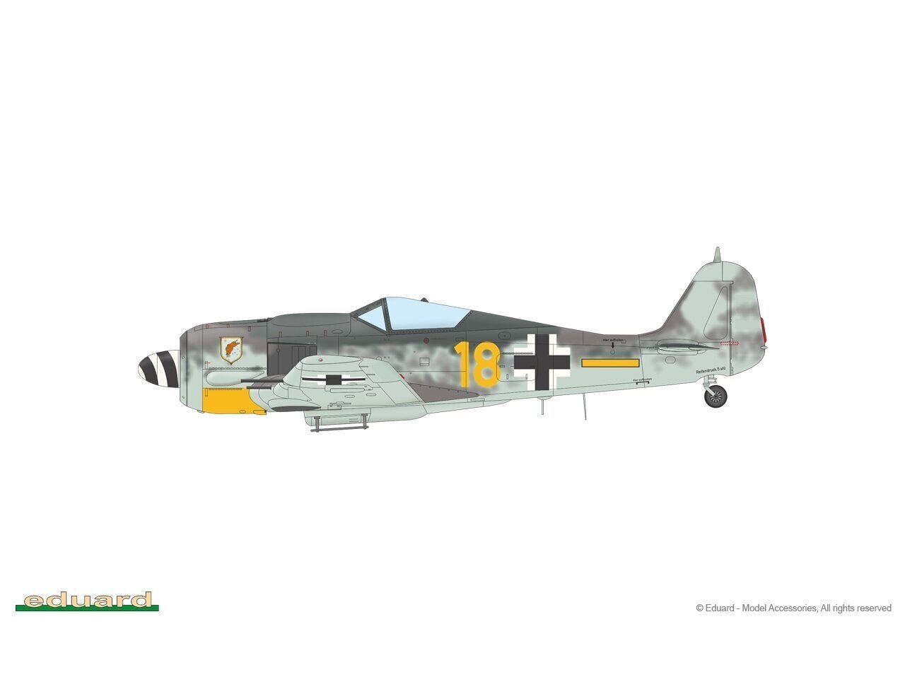 Eduard - Focke-Wulf Fw 190A-7 ProfiPACK Edition, 1/48, 82138 hind ja info | Klotsid ja konstruktorid | kaup24.ee