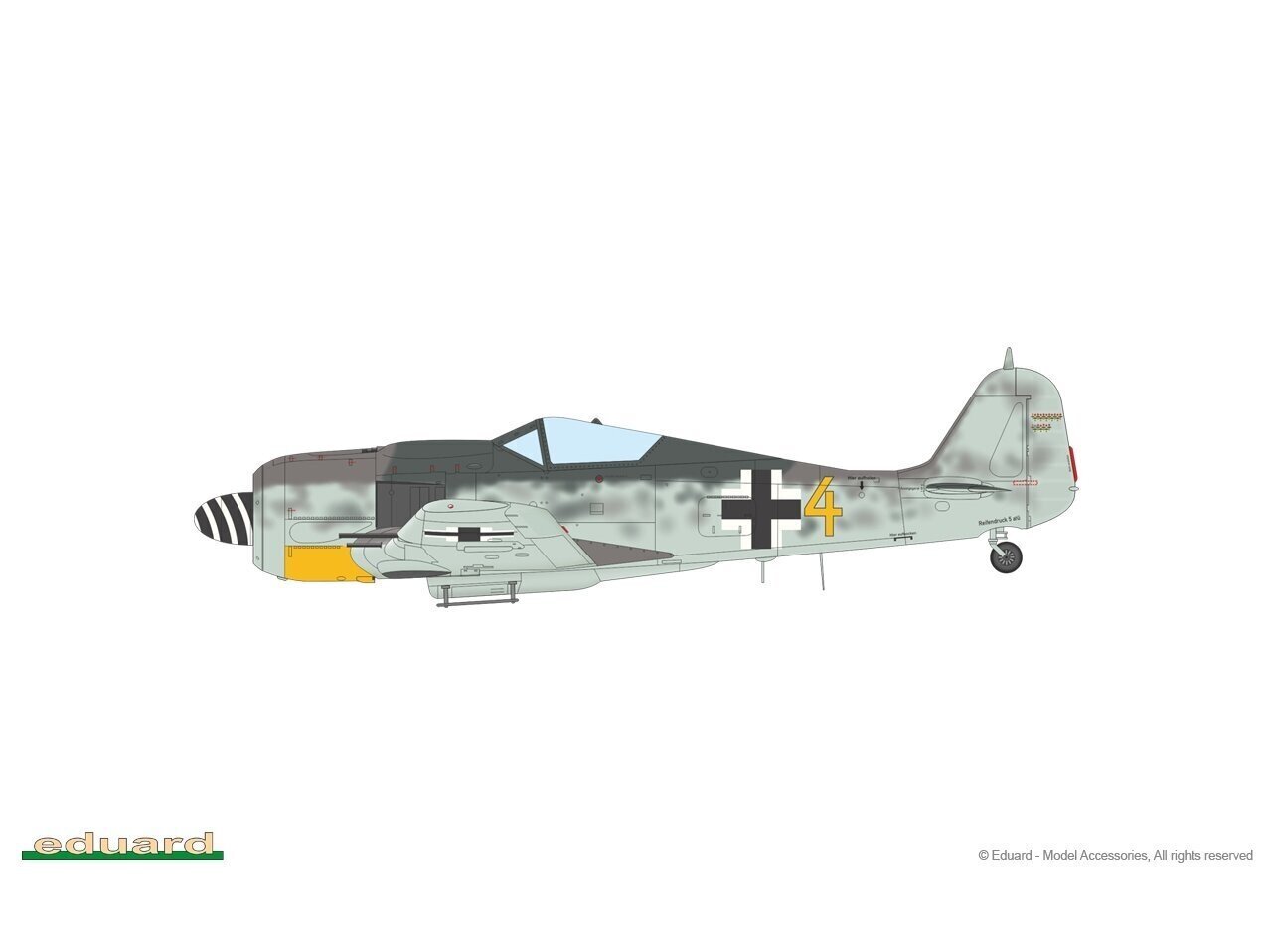 Eduard - Focke-Wulf Fw 190A-7 ProfiPACK Edition, 1/48, 82138 hind ja info | Klotsid ja konstruktorid | kaup24.ee