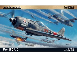 Eduard - Focke-Wulf Fw 190A-7 ProfiPACK Edition, 1/48, 82138 hind ja info | Klotsid ja konstruktorid | kaup24.ee