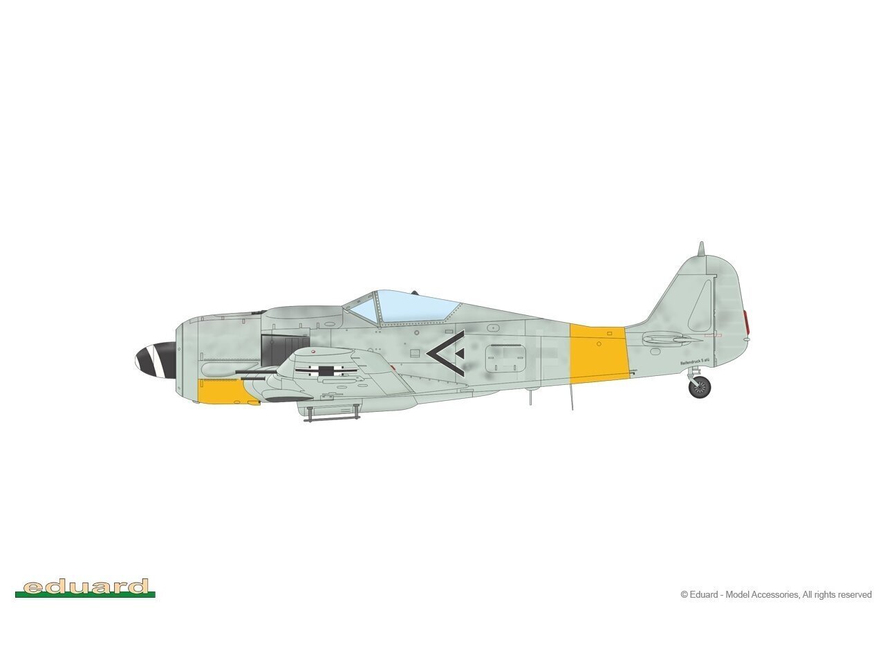 Eduard - Focke-Wulf Fw 190A-7 ProfiPACK Edition, 1/48, 82138 hind ja info | Klotsid ja konstruktorid | kaup24.ee