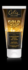 Jalakreem Celia De Luxe Gold 24K Manuka mesi, 80ml hind ja info | Kehakreemid, losjoonid | kaup24.ee