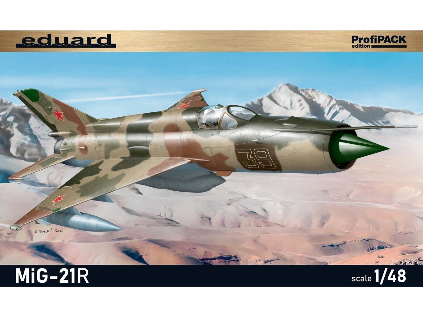 Eduard - MiG-21R ProfiPack Edition, 1/48, 8238 цена и информация | Klotsid ja konstruktorid | kaup24.ee