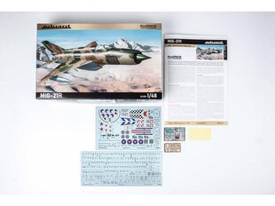 Eduard - MiG-21R ProfiPack Edition, 1/48, 8238 hind ja info | Klotsid ja konstruktorid | kaup24.ee