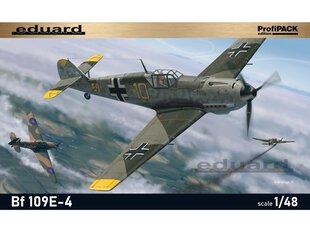 Сборная пластиковая модель. Eduard - Messerschmitt Bf 109E-4 ProfiPack, 1/48, 8263 цена и информация | Конструкторы и кубики | kaup24.ee