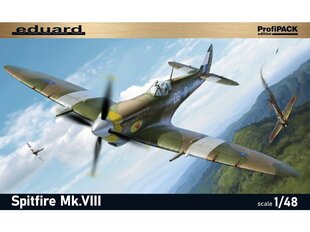 Eduard - Supermarine Spitfire Mk.VIII ProfiPack, 1/48, 8284 hind ja info | Klotsid ja konstruktorid | kaup24.ee