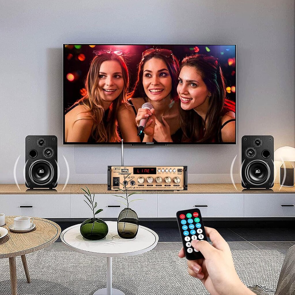 2-kanali stereovõimendi hind ja info | Koduaudio ja "Soundbar" süsteemid | kaup24.ee