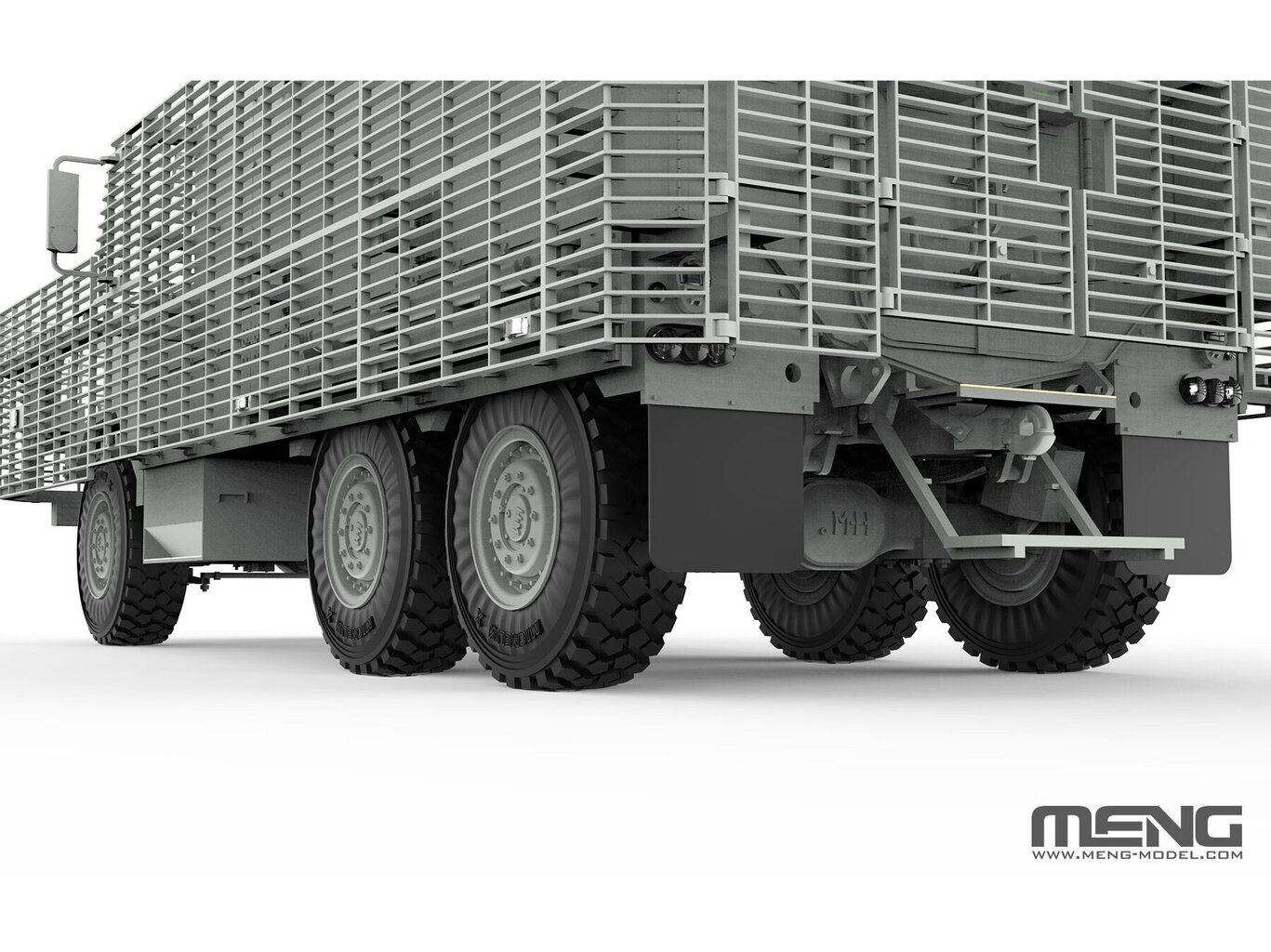 Meng Model - British Mastiff 2 6x6 Wheeled Protected Patrol Vehicle (Cougar MRAP), 1/35, SS-012 цена и информация | Klotsid ja konstruktorid | kaup24.ee