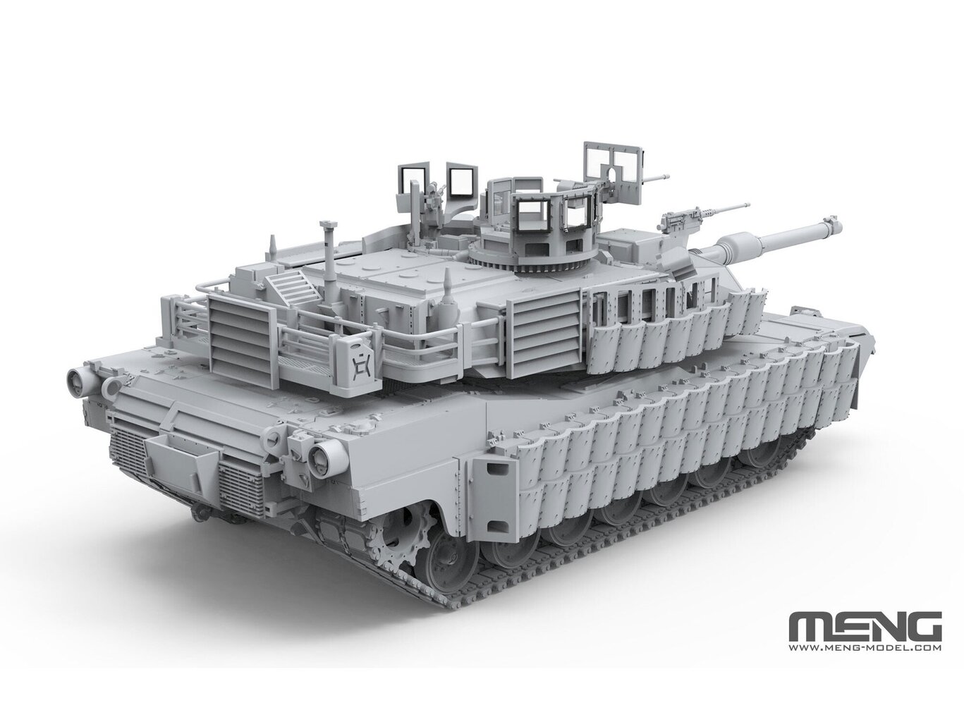 Meng Model - U.S. Main Battle Tank M1A2 SEP Abrams Tusk II, 1/72, 72-003 цена и информация | Klotsid ja konstruktorid | kaup24.ee