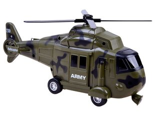 Armee helikopter heli ja tuledega hind ja info | Poiste mänguasjad | kaup24.ee
