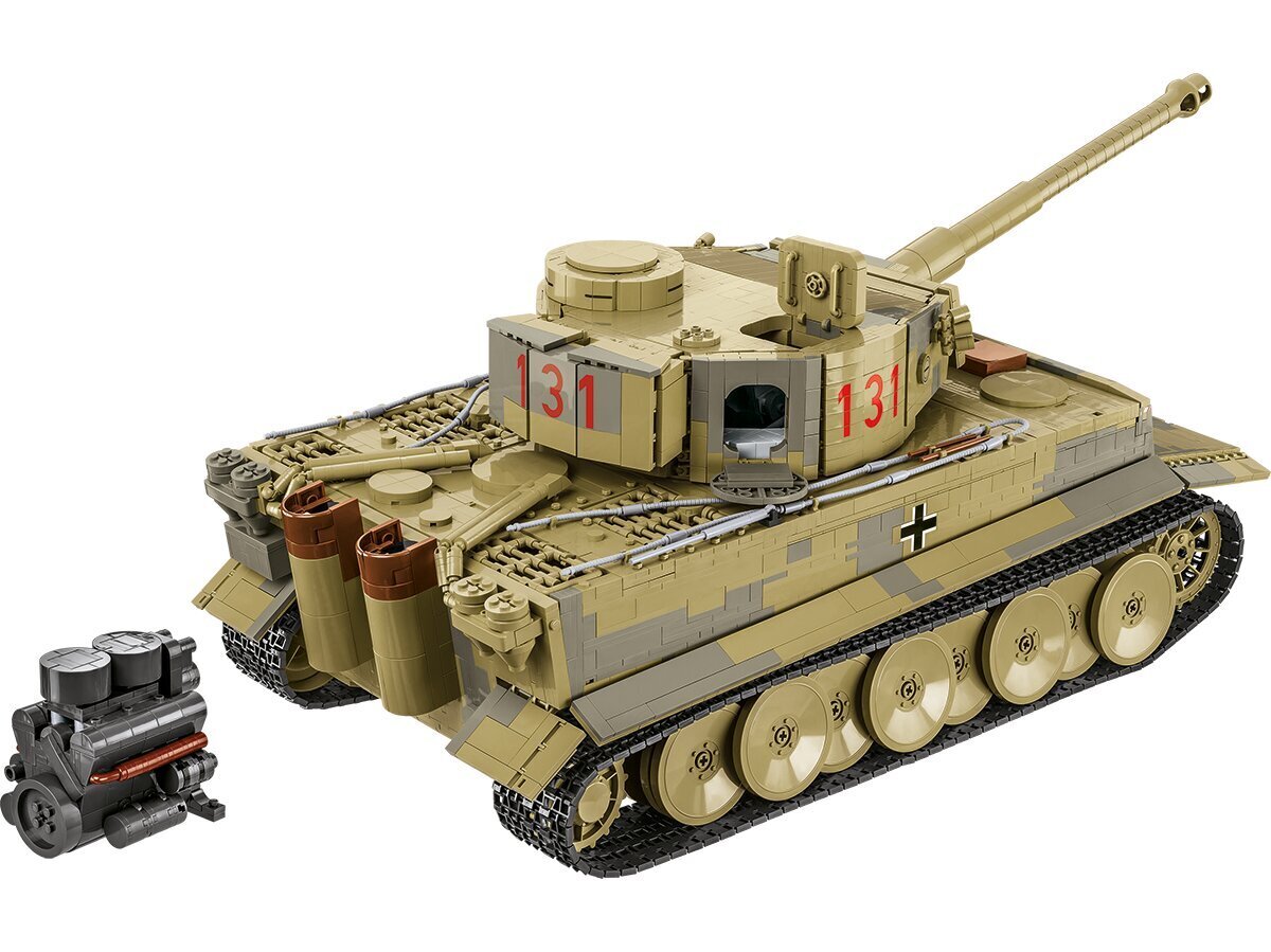 COBI - Plastkonstruktorid Panzerkampfwagen VI Tiger "131" - Executive Edition, 1/12, 2801 hind ja info | Klotsid ja konstruktorid | kaup24.ee