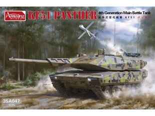 Склеиваемая модель Amusing Hobby - KF51 Panther 4th Generation Main Battle Tank, 1/35, 35A047 цена и информация | Конструкторы и кубики | kaup24.ee