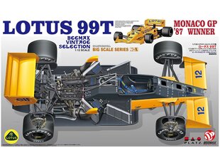 Сборная пластиковая модель. Beemax - Lotus 99T '87 Monaco Winner, 1/12. 12001 цена и информация | Конструкторы и кубики | kaup24.ee