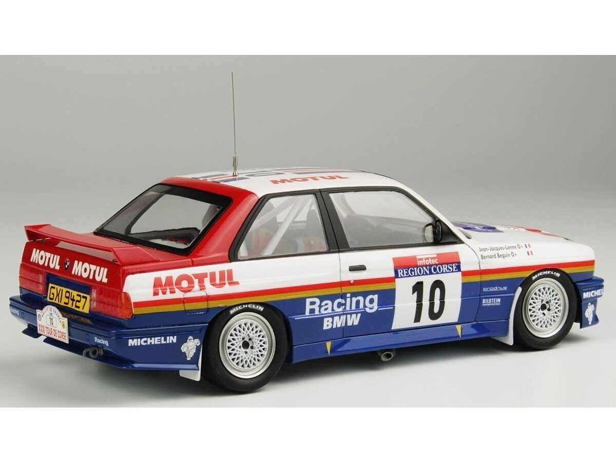 Beemax - BMW M3 Tour de Corse '87 Winner, 1/24. 24029 hind ja info | Klotsid ja konstruktorid | kaup24.ee