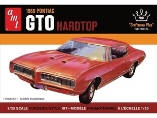 AMT - 1968 Pontiac GTO Hardtop, 1/25, 01411 цена и информация | Конструкторы и кубики | kaup24.ee