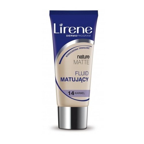 Jumestuskreem Lirene Nature Matte jumestuskreem nr 14 Caramel, 30 ml цена и информация | Jumestuskreemid, puudrid | kaup24.ee