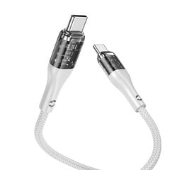 Hoco U115 USB-C to USB-C 100W 1,2m цена и информация | Кабели для телефонов | kaup24.ee