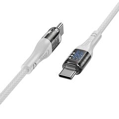 Hoco U115 USB-C to USB-C 100W 1,2m цена и информация | Кабели для телефонов | kaup24.ee
