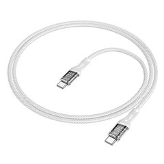 Hoco U111 USB-C to USB-C 60W 1,2m hind ja info | Mobiiltelefonide kaablid | kaup24.ee