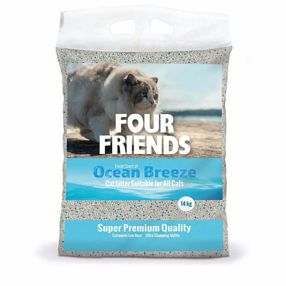 Kassiliiv Four Friends Oacean Breeze by Intersand, 14kg цена и информация | Kassiliiv | kaup24.ee