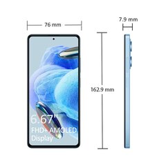 Xiaomi Redmi Note 12 Pro 5G 6/128GB Sky Blue цена и информация | Мобильные телефоны | kaup24.ee