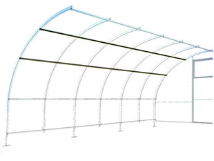 Kasvuhoone risttalad taimede tugevdamiseks, 10 m цена и информация | Теплицы | kaup24.ee