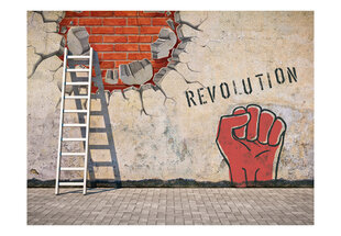 Fototapeet - The invisible hand of the revolution hind ja info | Fototapeedid | kaup24.ee