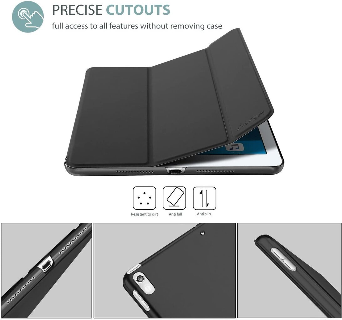 Ümbris Smart Soft Samsung Tab A9 Plus 11.0 must hind ja info | Tahvelarvuti kaaned ja kotid | kaup24.ee