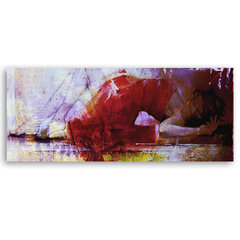 Масляная картина Женщина в красном платье цена и информация | Картины, живопись | kaup24.ee