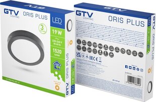 LED светильник ORIS PLUS, IP20, 13W, 3000K, 1020lm цена и информация | Потолочные светильники | kaup24.ee