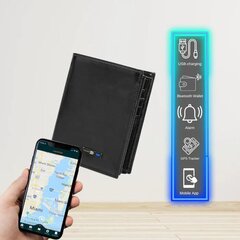 Smart Bluetooth rahakott, pruun hind ja info | Meeste rahakotid | kaup24.ee