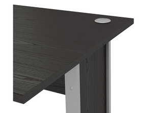 Письменный стол Tvilum Prima, черный/серый цена и информация | Компьютерные, письменные столы | kaup24.ee