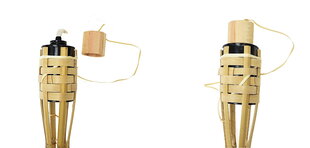 Бамбуковый факел PREMIUM 150 см x 10 шт. цена и информация | Другой туристический инвентарь | kaup24.ee