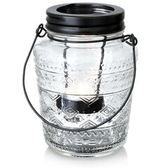 стеклянный фонарь для свечей, 13,5 см цена и информация | Свечи, подсвечники | kaup24.ee