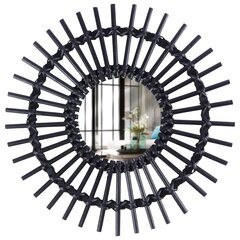 Круглое настенное зеркало, 50 см цена и информация | Зеркала | kaup24.ee