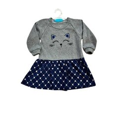 Koala Baby Kleit tüdrukule, hall/tumesinine hind ja info | Tüdrukute kleidid | kaup24.ee