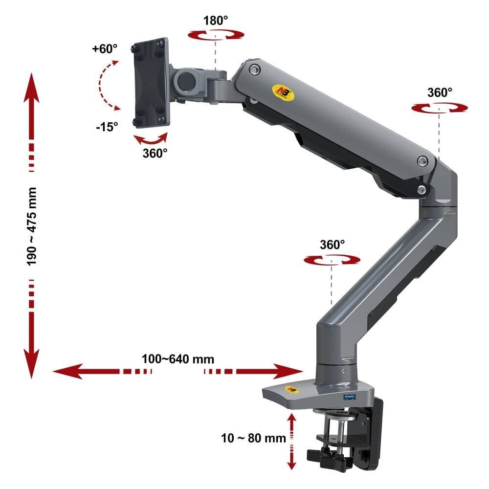 NB G60 hind ja info | Monitori hoidjad | kaup24.ee